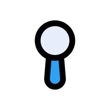 makyaj vektörü düz renk simgesi