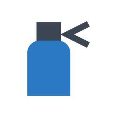 Parfüm vektörü renk simgesi