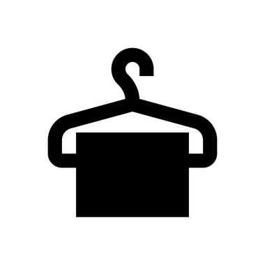 askı vektör glifleri düz simge