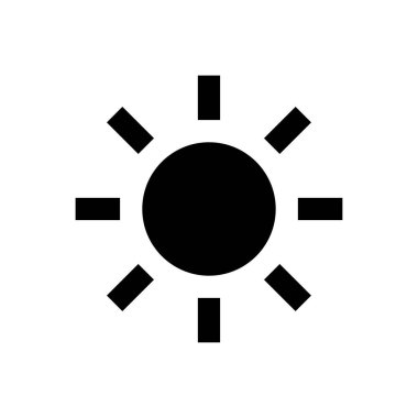 parlak vektör sembolü düz simge