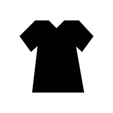 giysi vektörü simgesi düz simgesi