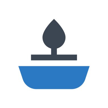 spa vektör renk simgesi