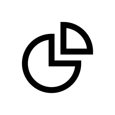 grafik vektörü ince çizgi simgesi