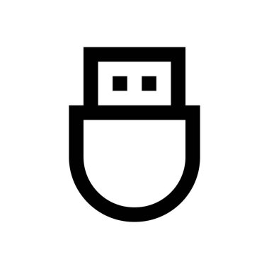 sürücü vektörü ince çizgi simgesi