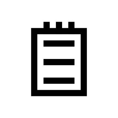 Günlük vektör ince çizgi simgesi