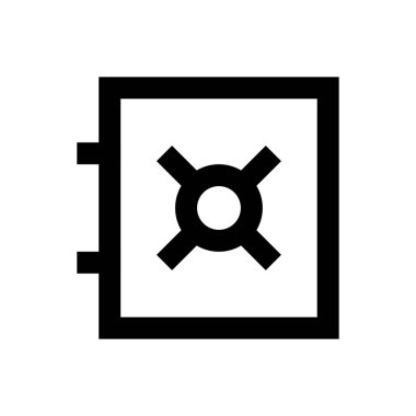 kutu vektörü ince çizgi simgesi