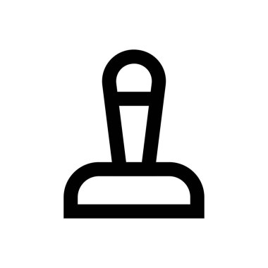 Doğrulanmış vektör ince çizgi simgesi