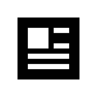 kağıt vektör düz simge