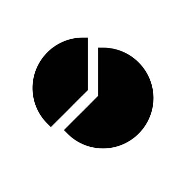 rapor tüp vektör glyph düz simgesi