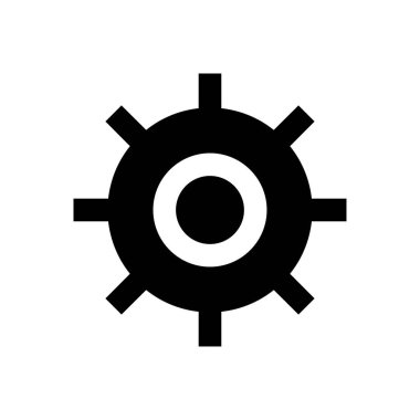 yönetim tübü vektör düz simgesi