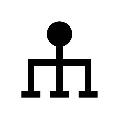 ağ tüp vektör simgesi düz simgesi