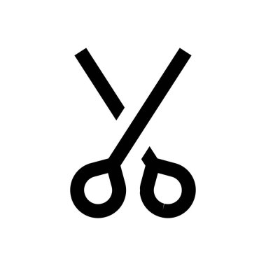 kes tüp vektör glifini düz simge