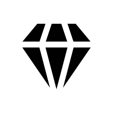 Mücevher tüp vektör simgesi düz simge