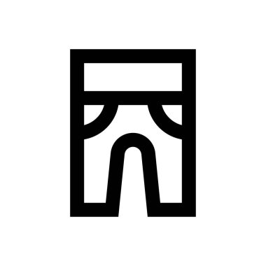 nefes vektörü ince çizgi simgesi