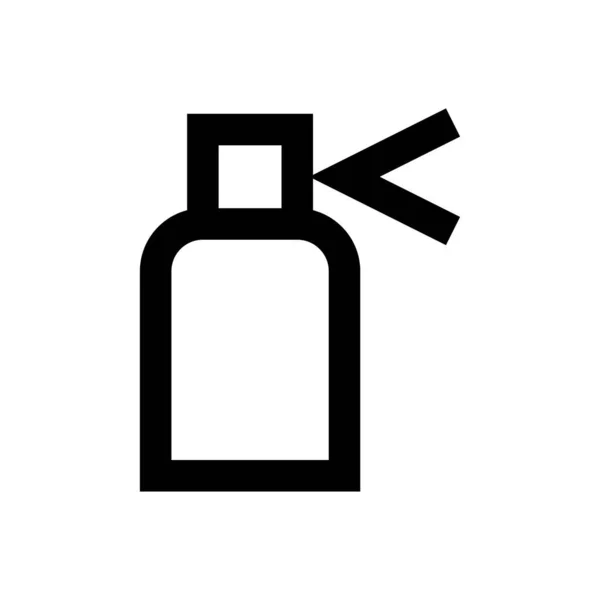 Perfume Vector Thin Line Icon — Stock Vector