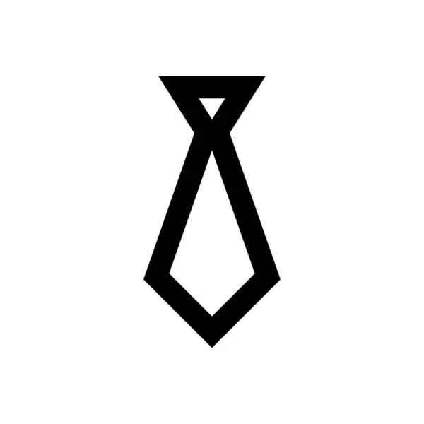 Kleidungsvektor Thin Line Symbol — Stockvektor