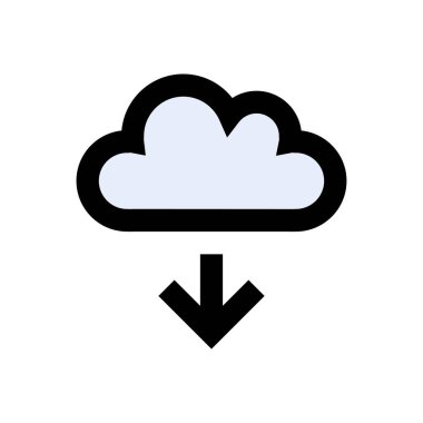 vektör düz renk simgesi indir