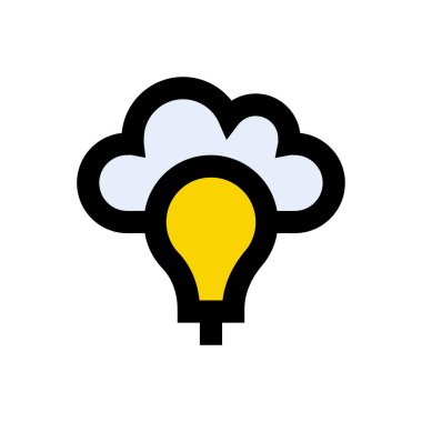 yaratıcı vektör düz renk simgesi