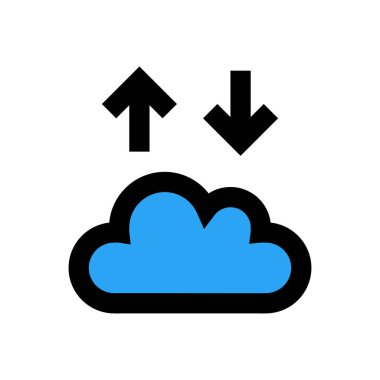 veritabanı vektörü düz renk simgesi