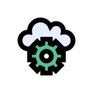 vektör düz renk simgesini yapılandır