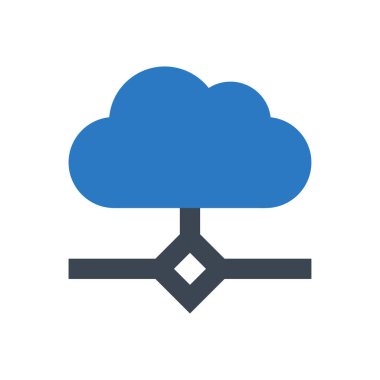 ağ vektörü renk simgesi