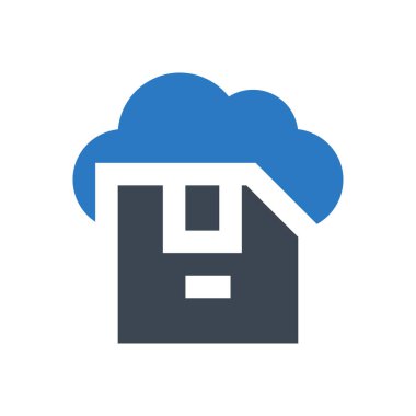 diskette vektör kabartma renk simgesi