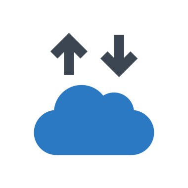 veritabanı vektör renk simgesi