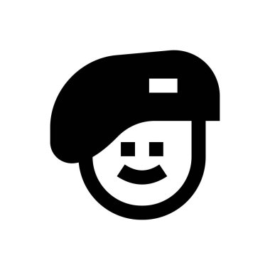 polis vektör simgesi düz simge