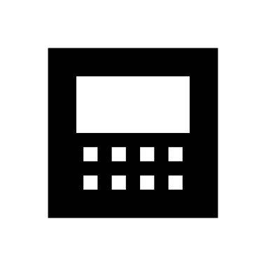 kilit vektör düz simge