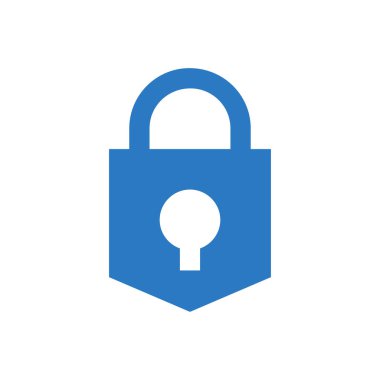 güvenlik vektörü renk simgesi