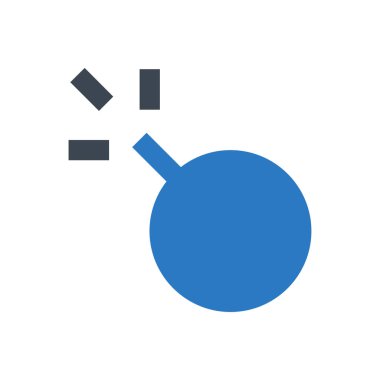 silah vektör renk simgesi