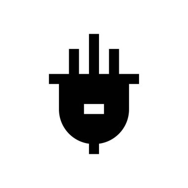 konnektör vektör düz simge