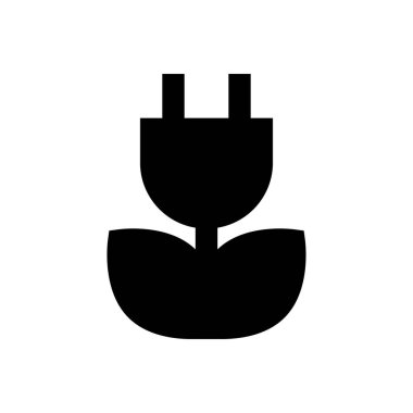 güç vektörü simgesi düz simge