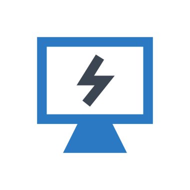 ekran vektörü renk simgesi