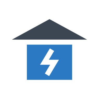 ev vektörü renk simgesi