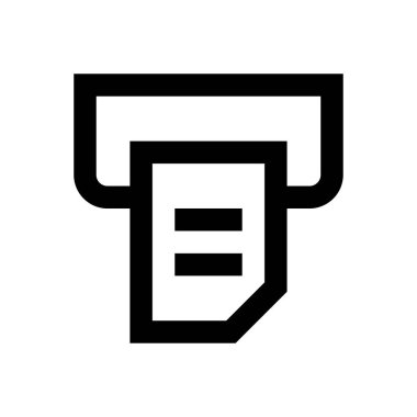 arşiv vektörü ince çizgi simgesi