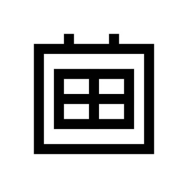 rapor vektör ince çizgi simgesi