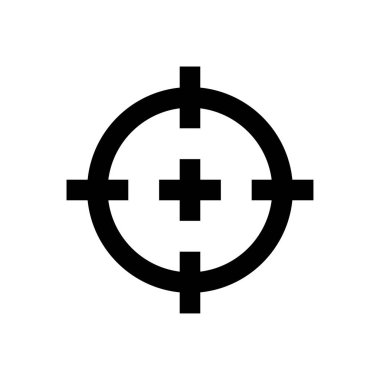 odaklanmak vektör ince çizgi simgesi