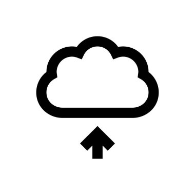 vektör ince çizgi simgesi yükle