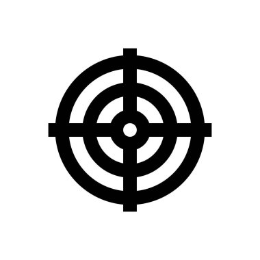 odaklanmak vektör ince çizgi simgesi