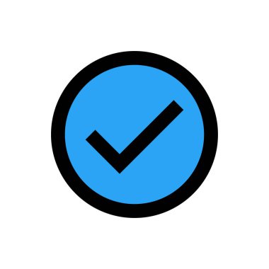 tam vektör düz renk simgesi