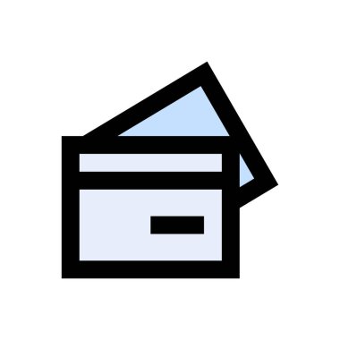 öde vektör düz renk simgesi