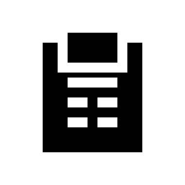 Pano kitap vektör düz simgesi