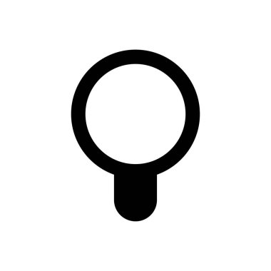 Büyüteç kitap vektörü kabartma düz simgesi