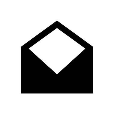 İleti kitabı vektör düz simgesi