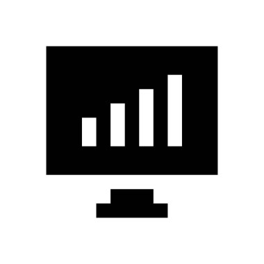 sunum kitabı vektör düz simgesi