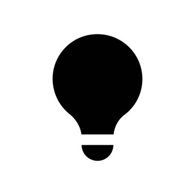 ampul kitap vektörü kabartması düz simge