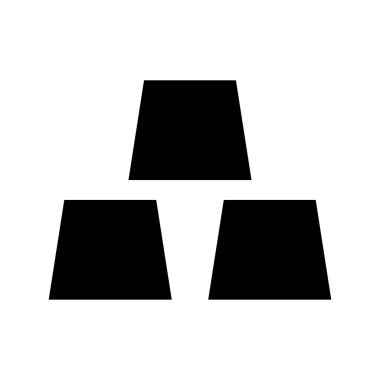 Ingot kitap vektör düz simgesi