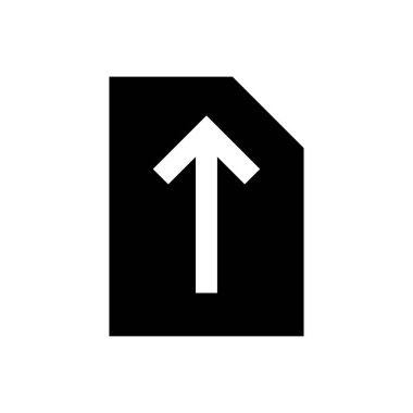 dosya kitabı vektörü glyph düz simgesi