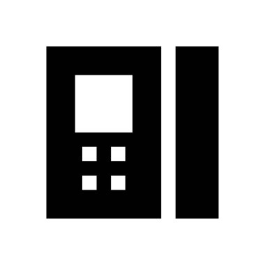 telefon rehberi vektör düz simgesi